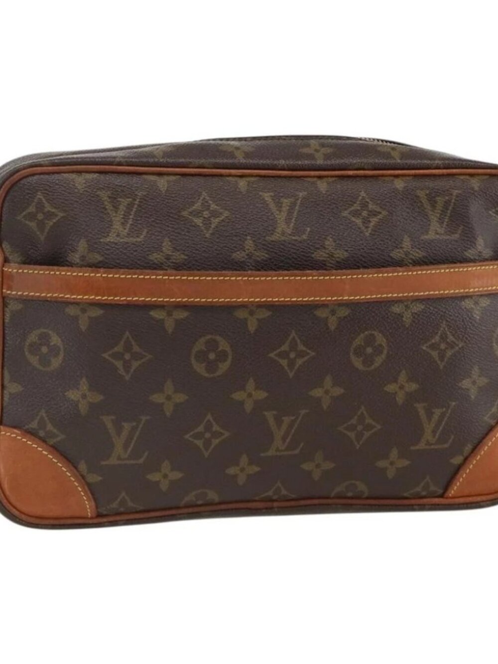 LOUIS VUITTON Monogram Compiegne 28 Clutch Bag